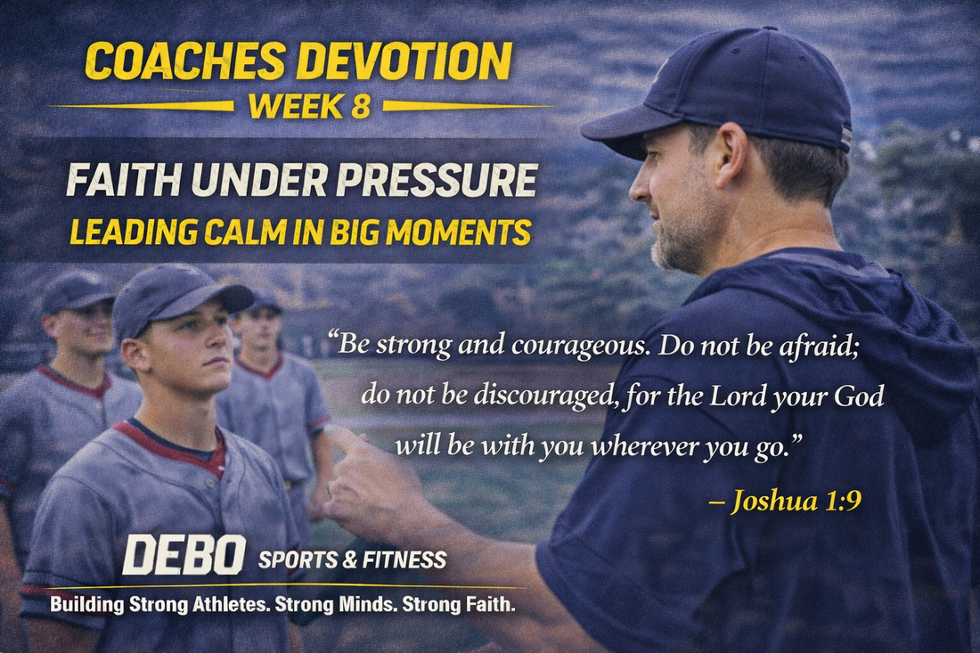 Coaches Devotion Week 8 - Faith Under Pressure, Leading Calm In Big Moments