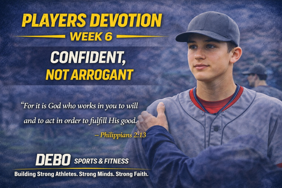 Players Devotion Week 6 - Confident, Not Arrogant