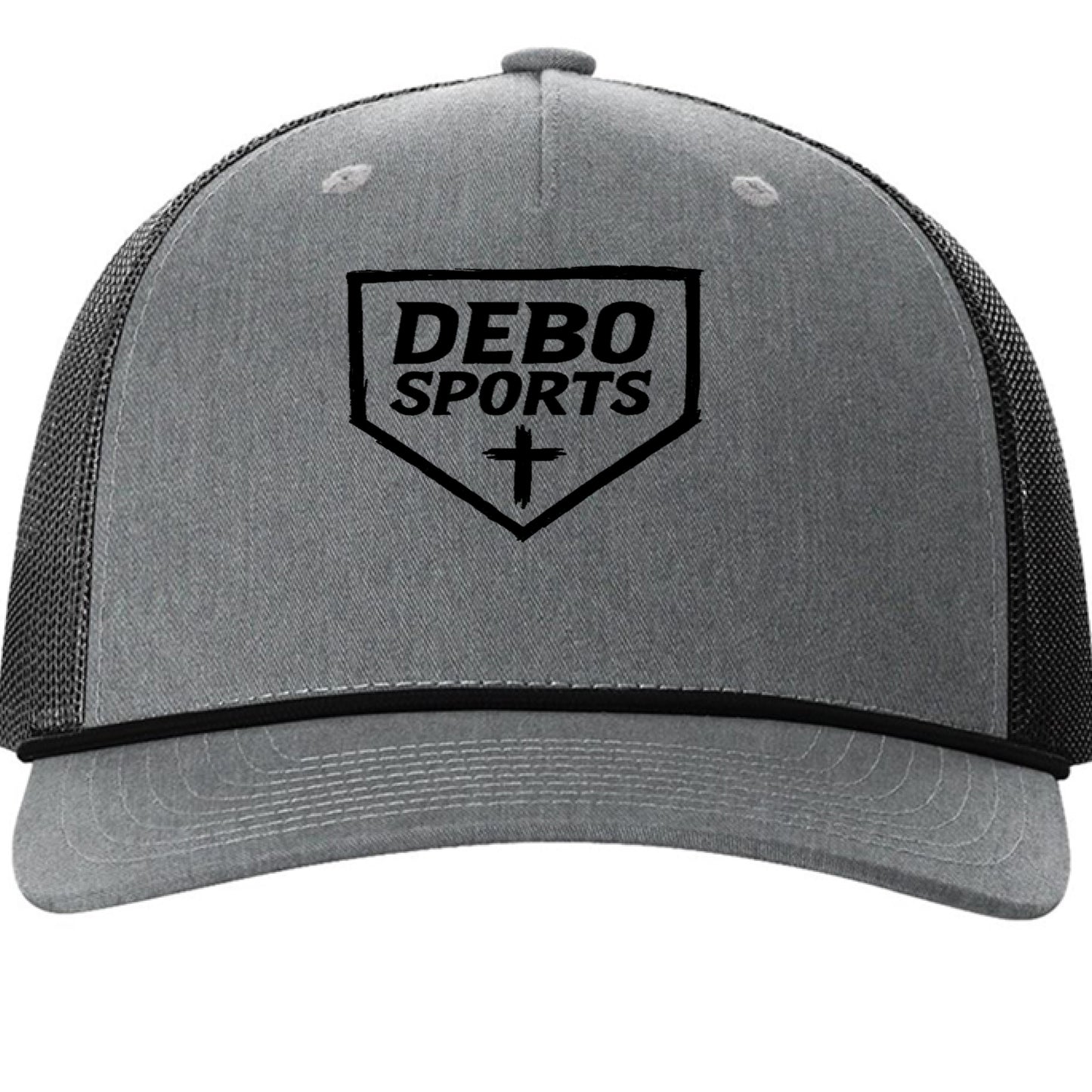 Heather Grey/ Black - FRONT