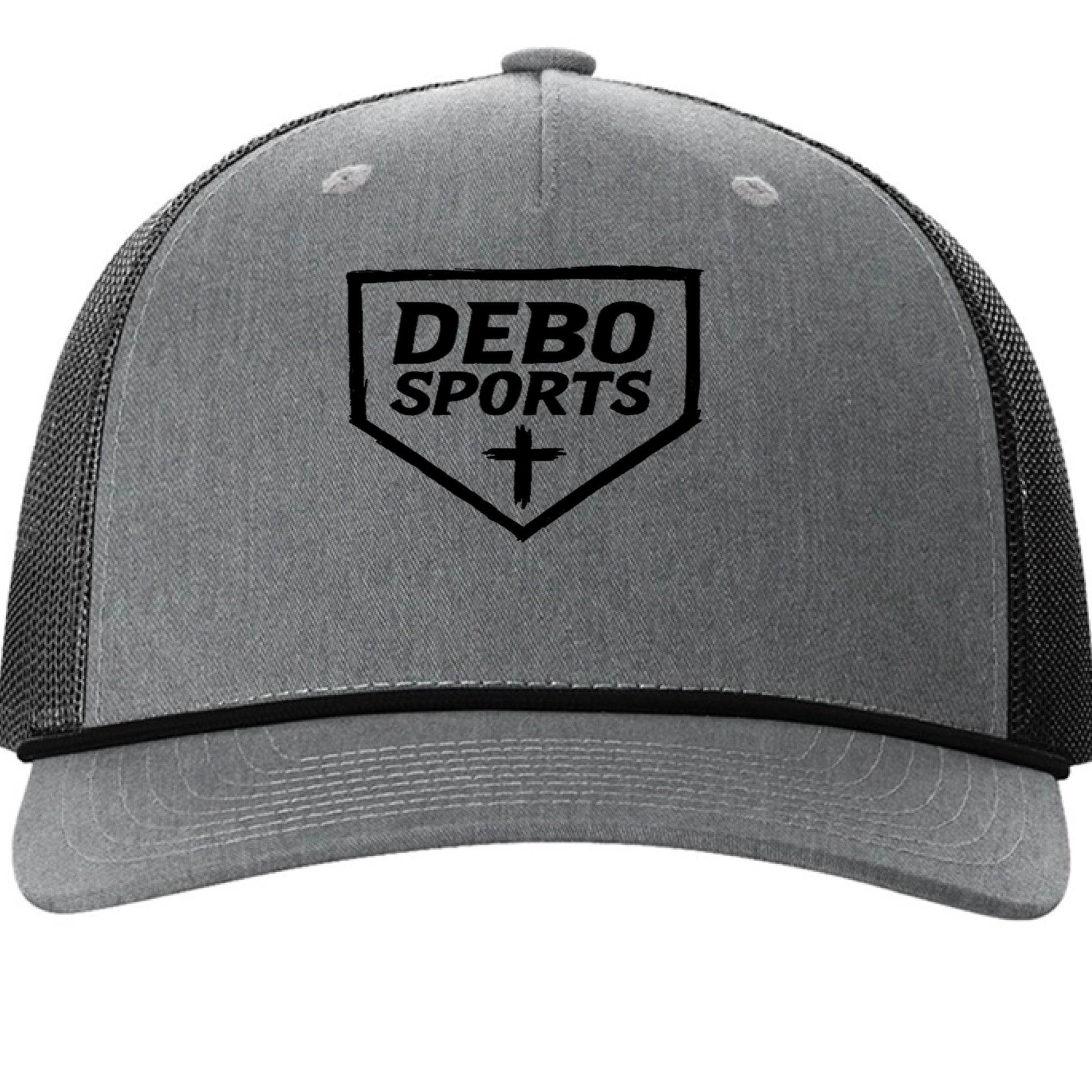 Heather Grey/ Black - FRONT