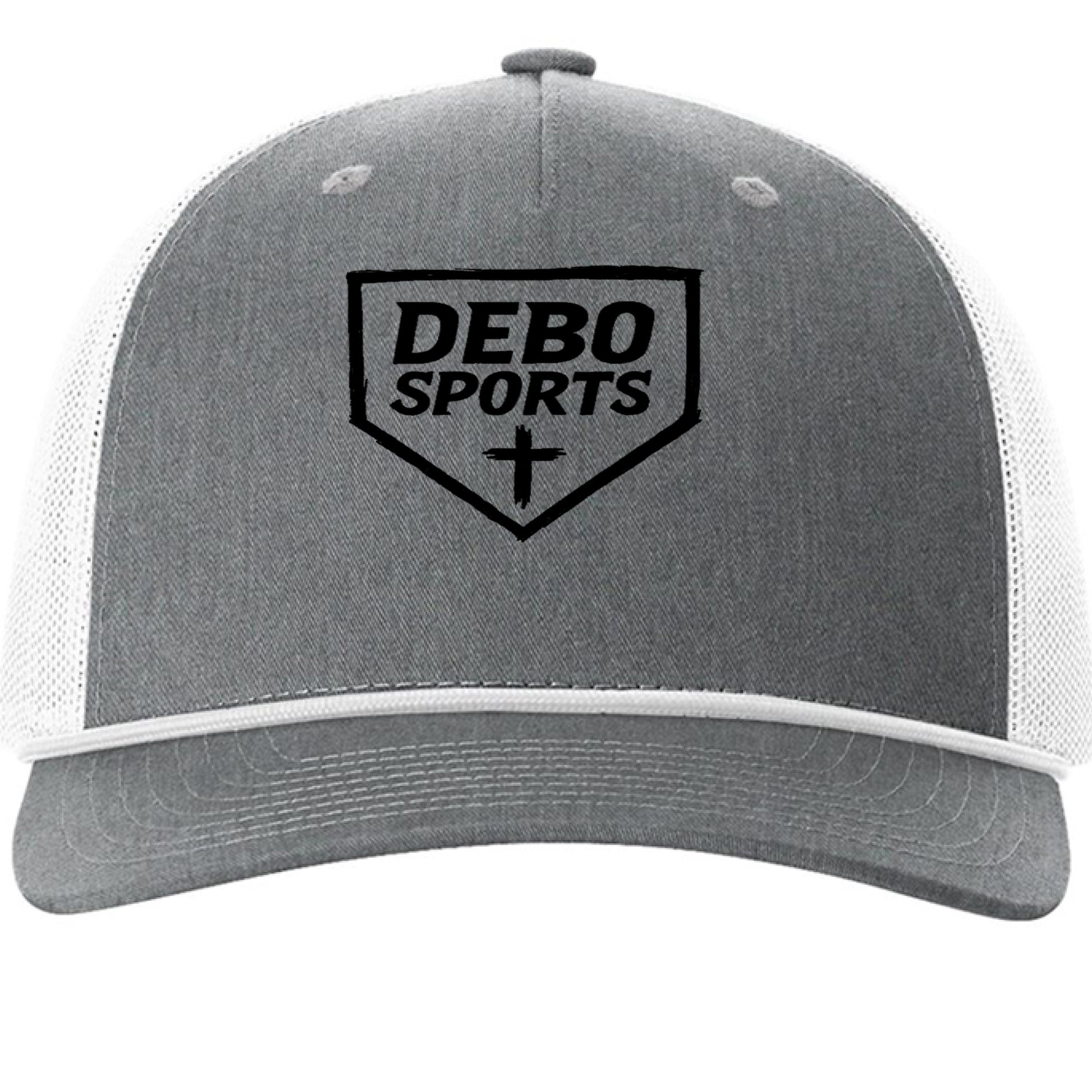 Heather Grey/ White - FRONT