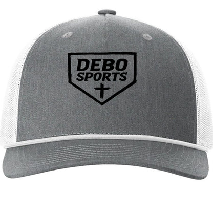 Heather Grey/ White - FRONT