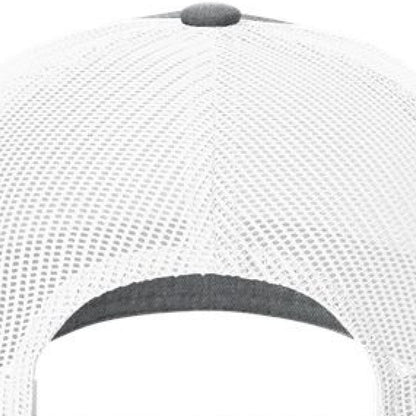 Heather Grey/ White - BACK